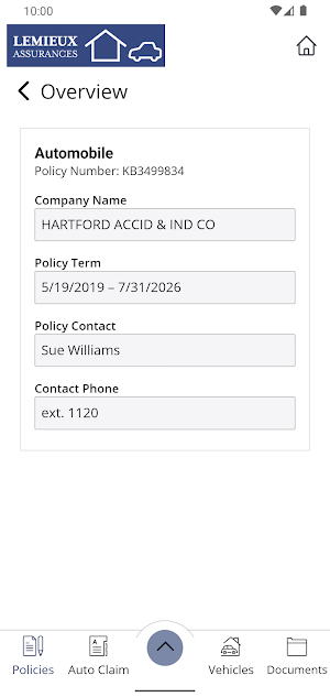 Lemieux Assurances Screenshot 3