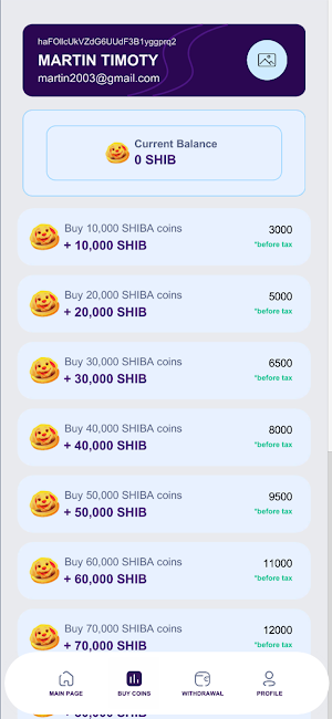 SHIB Fast Miner Screenshot 1