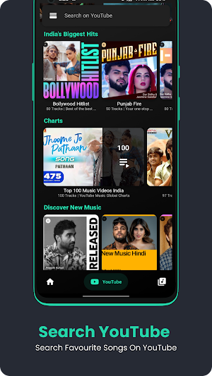 Musify-Online Music Player Screenshot 1