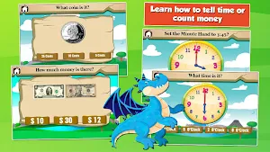 Games for 2nd Grade: Dragon Screenshot 2
