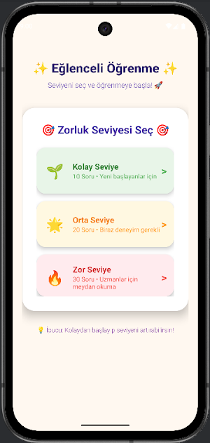 Dinimi Öğreniyorum: Soru Cevap Screenshot 0