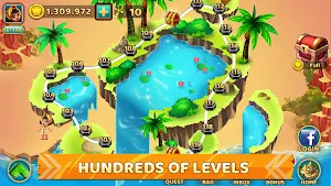 Solitaire - Pyramid Kingdom - Tripeaks Screenshot 2
