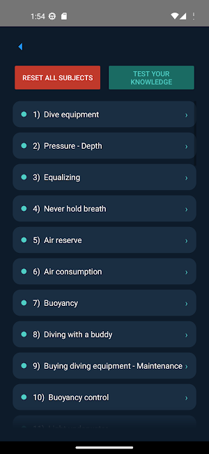 Dive Theory: Open Water Screenshot 1