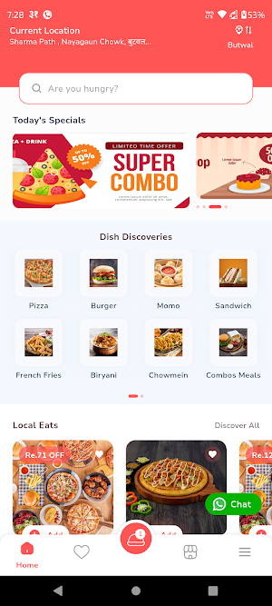 Laziz Pizza Nepal Screenshot 0