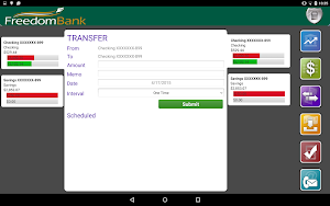 FreedomBank (Iowa) Tablet Screenshot 1