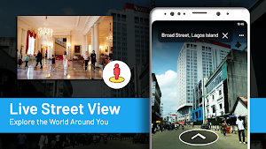 Live Earth Map HD-GPS Satellite & Live Street View Screenshot 1