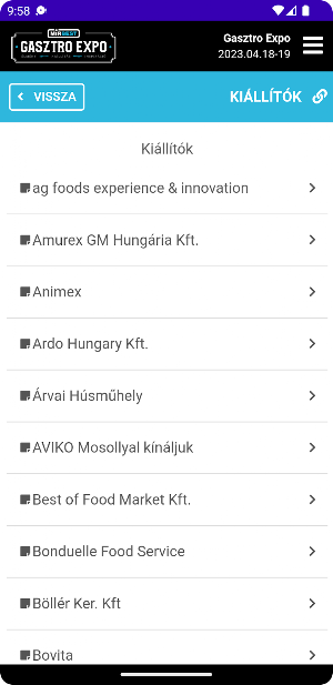 Mirbest Gasztro Expo Screenshot 2
