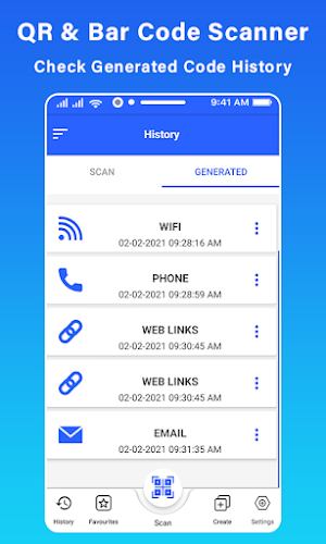 QR code scanner for wifi Screenshot 3