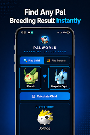 Palworld Breeding Calculator Screenshot 0