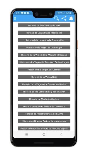 Historia de los Santos Screenshot 0
