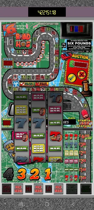Road Hog Classic Fruit Machine Screenshot 3