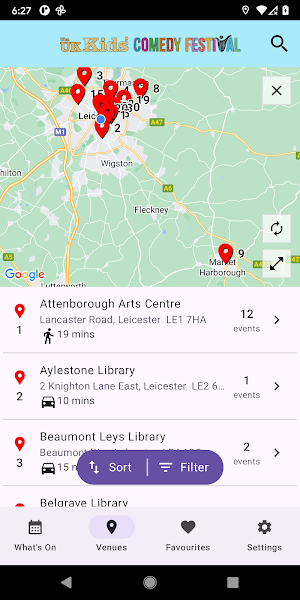 UK Kids' Comedy Festival Screenshot 2