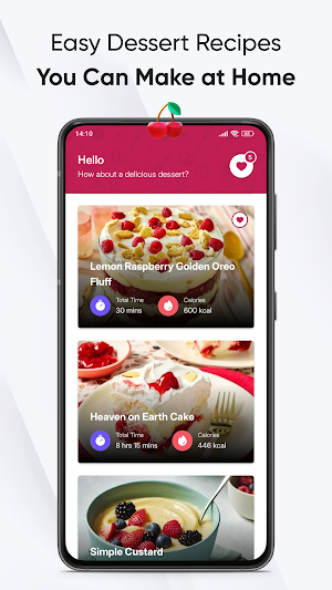 Dessert Recipes: Cake & Cookie Screenshot 1