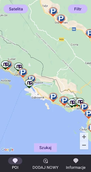 PoiPoint Travel dla Kamperów Screenshot 2