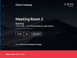 YAROOMS Meeting Room Display Screenshot 3