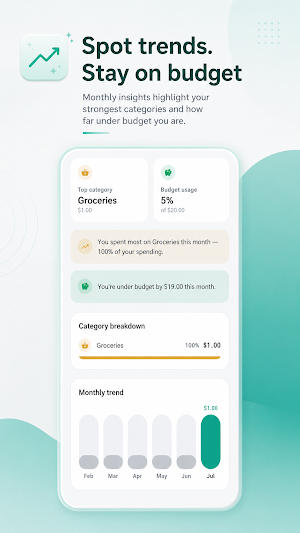 Monthly Budget Planner Screenshot 3