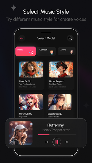AI Music Cover Song Screenshot 3