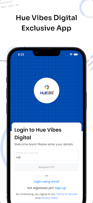 Hue Vibes Digital Screenshot 0