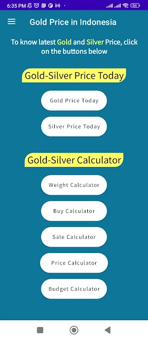 Gold Price in Indonesia Screenshot 2