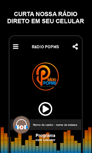 Rádio POPMS Screenshot 0