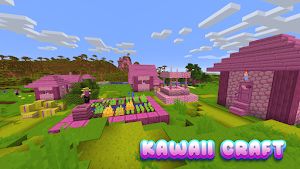 Kawaii Craft World :KawaiiPink Screenshot 0