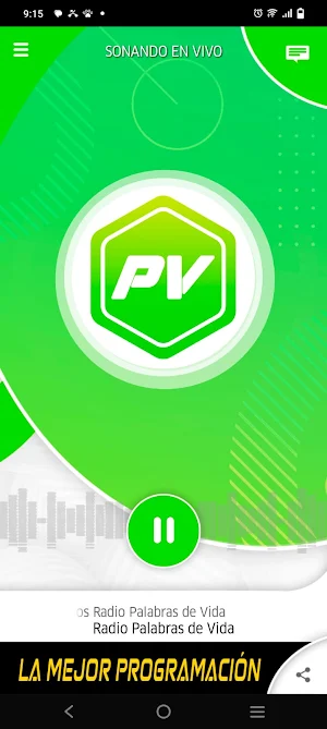 Radio Palabras de Vida Screenshot 1