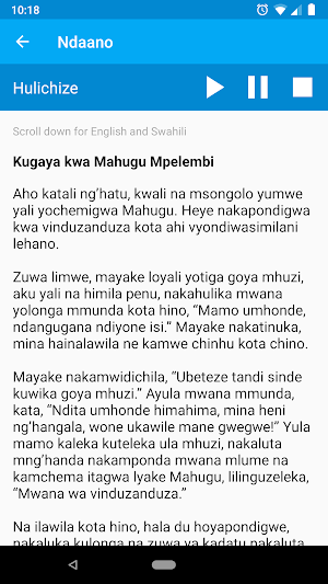 Mila za Wavidunda Screenshot 3