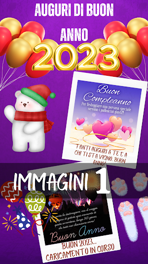 auguri di buon anno 2023 Screenshot 1