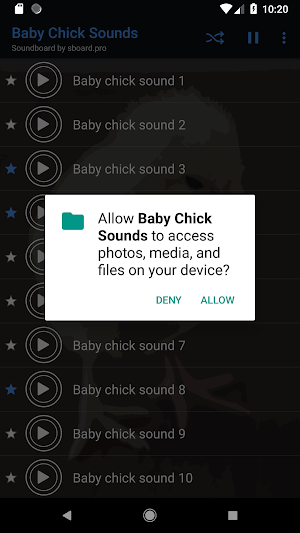 Baby chick sounds ~ Sboard.pro Screenshot 1