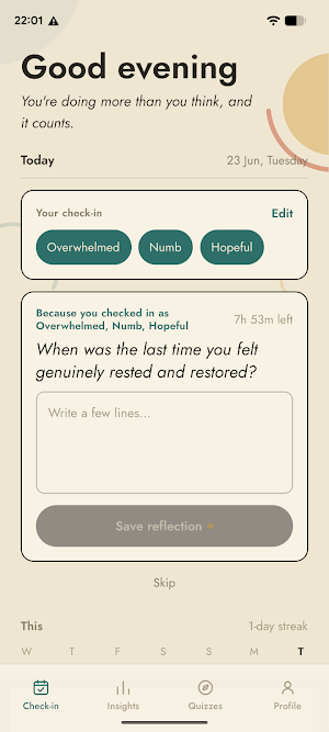Bamboo Stress & Mood Tracker Screenshot 3