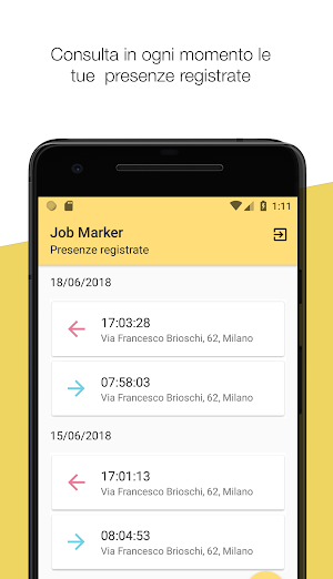 Job Marker Screenshot 1