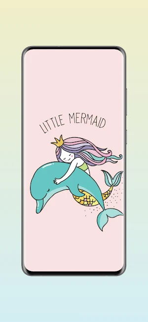 Cute Mermaid Wallpapers Screenshot 0