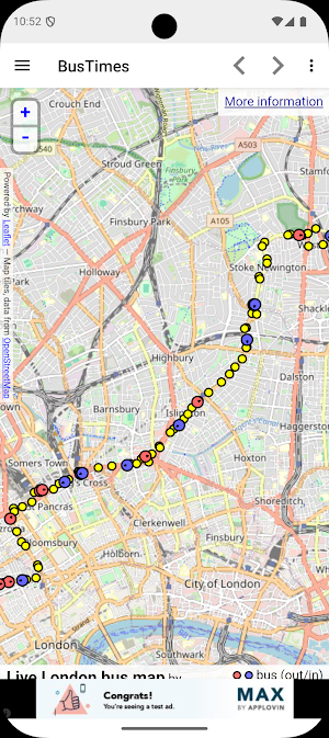 Bus Times London & UK Screenshot 2