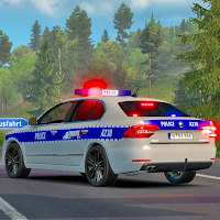 US Police Car Parking Car Game
