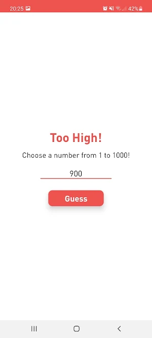 Guess the Number Screenshot 3