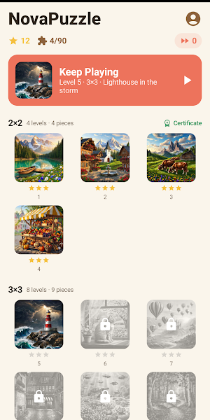 NovaPuzzle Screenshot 0
