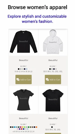 Shirtify Custom Apparel Store Screenshot 3