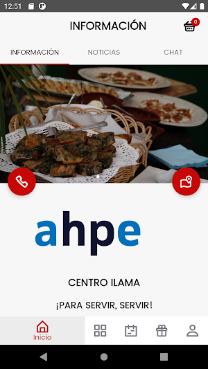 AHPE Centro Ilama Screenshot 0