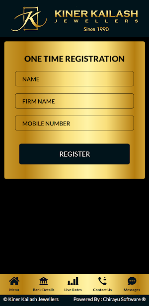 Kiner Kailash Jewellers Screenshot 2
