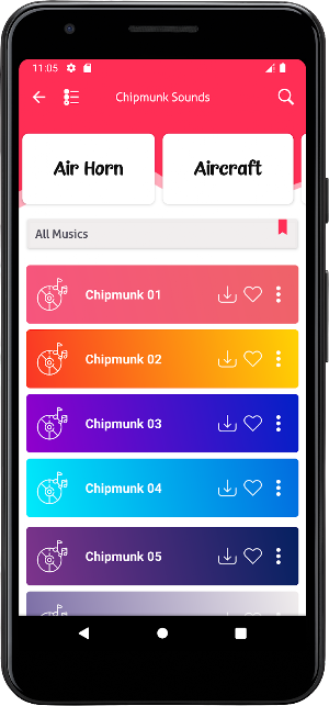 Chipmunk Sounds Screenshot 1