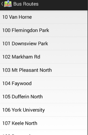 Toronto Bus/Subway (Offline) Screenshot 2