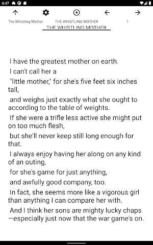 Book, The Whistling Mother Screenshot 3