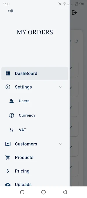 My Orders Screenshot 2