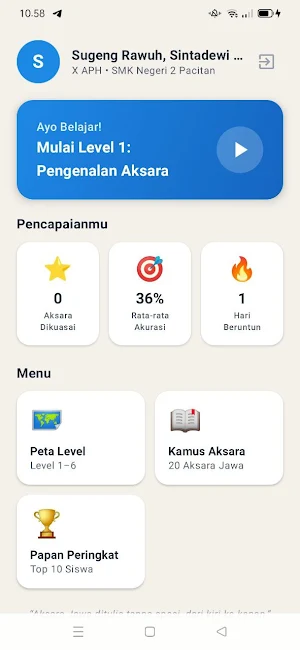 AGAJAR Screenshot 2