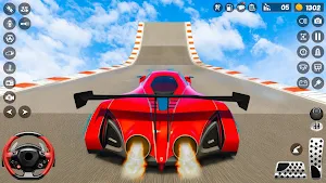 Stunt Car Races: Mega Ramps Screenshot 0
