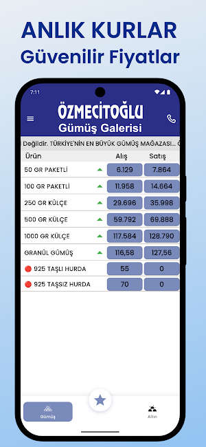 Özmecitoğlu Gümüş Screenshot 1