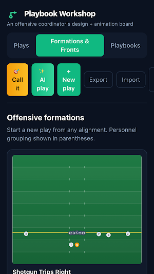 Playbook Workshop Screenshot 1