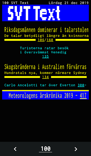 Text-tv Screenshot 0