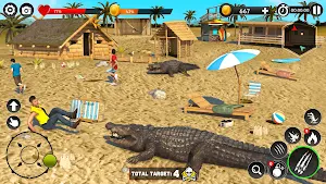 Hungry Crocodile Animal Games Screenshot 3