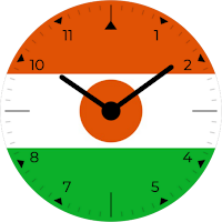 Niger Analog Watch Face